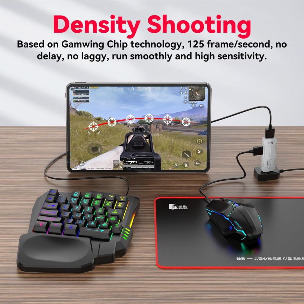 Profitez du pack jeu mobile complet avec clavier RGB, souris ergonomique et support. Branchez et jouez sans interruption. Achetez maintenant !