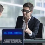 Lunettes intelligentes Bluetooth avec traduction AI multilingue