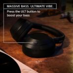 Casque audio sans fil à réduction de bruit et basses renforcées