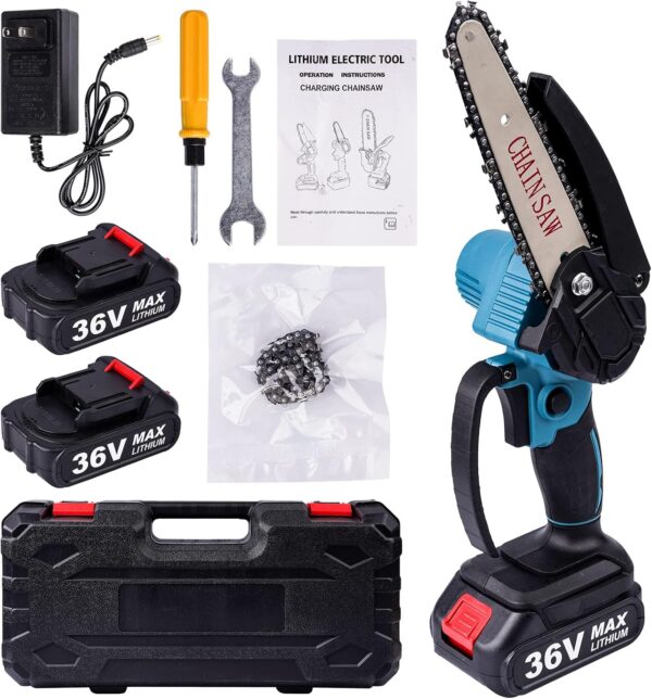 Découvrez la mini scie électrique portable parfaite pour couper bois et branches. Achetez-la pour un usage extérieur facile et précis.