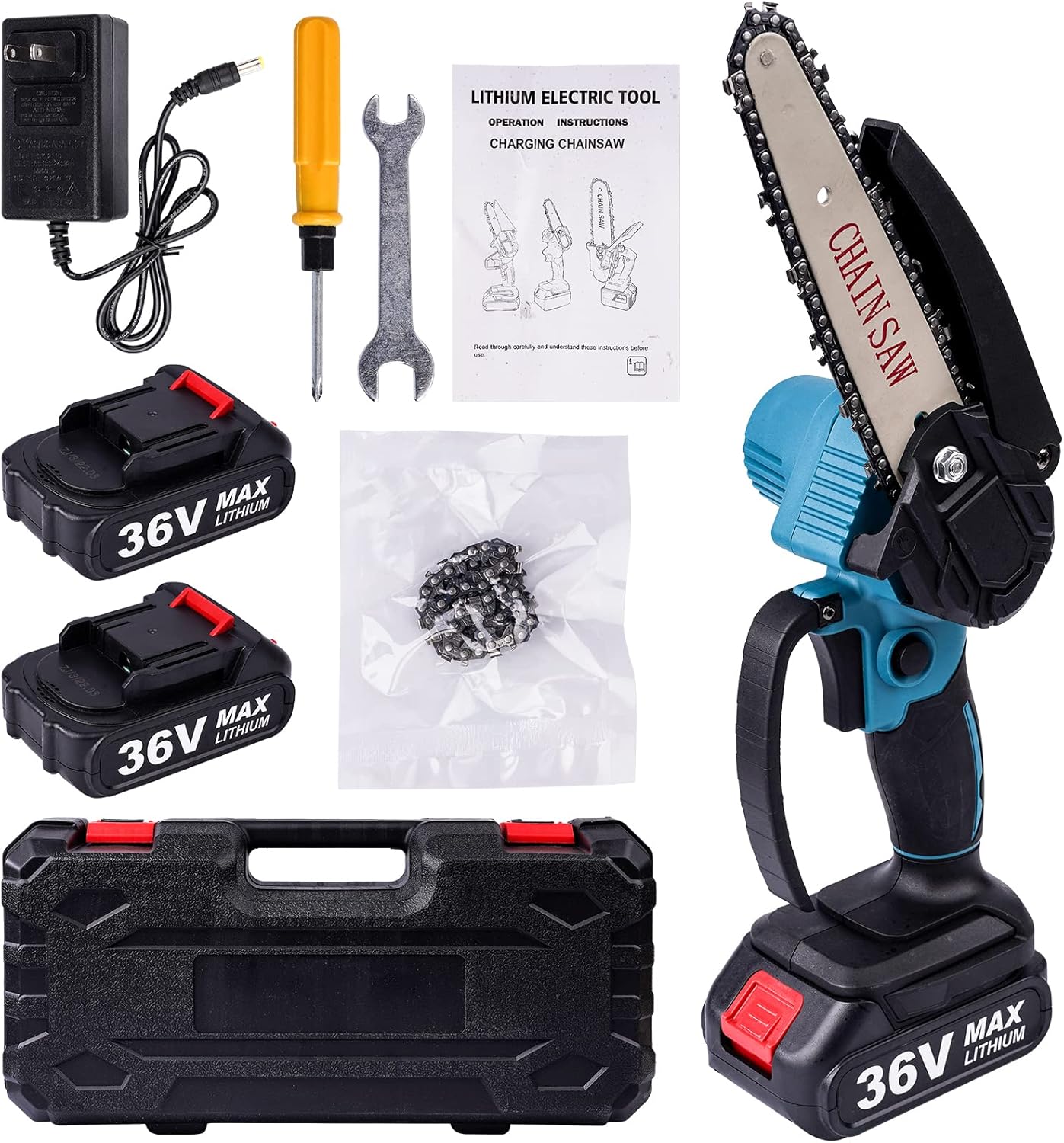 Mini scie électrique portable à main pour couper le bois Découvrez la mini scie électrique portable parfaite pour couper bois et branches. Achetez-la pour un usage extérieur facile et précis.