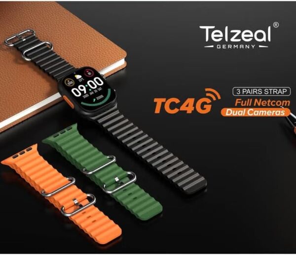 Découvrez la montre intelligente avec SIM, double caméra et charge sans fil. Restez connecté avec style. Commandez dès maintenant!