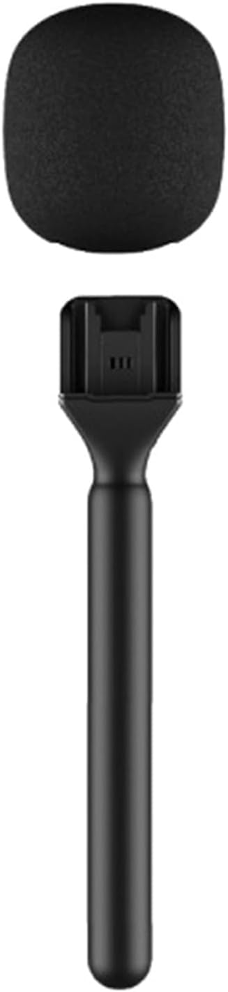 Découvrez la poignée de microphone portable ergonomique, légère et compatible. Commandez maintenant pour des enregistrements clairs en extérieur !