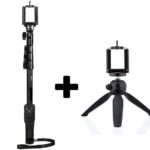 Découvrez ce monopode et trépied pliable pour smartphones et DSLR. Capturez tous vos angles en toute stabilité. Achetez-le maintenant !