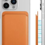 Découvrez ce portefeuille magnétique en simili cuir vegan avec protection RFID. Compact et élégant, commandez-le pour sécuriser vos cartes dès maintenant.