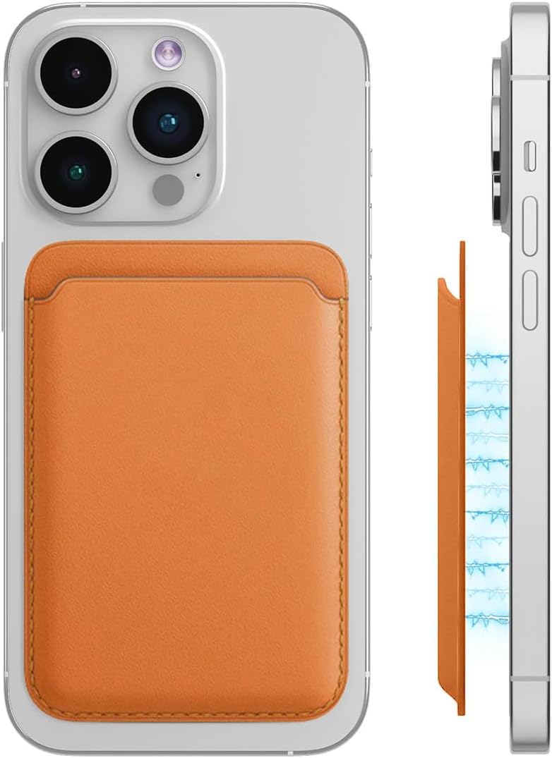 Portefeuille Magnétique Vegan Brun Doré avec Protection RFID Découvrez ce portefeuille magnétique en simili cuir vegan avec protection RFID. Compact et élégant, commandez-le pour sécuriser vos cartes dès maintenant.