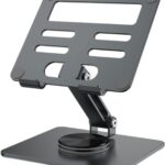 Découvrez le support pliable en métal avec rotation 360° pour smartphone et tablette. Améliorez votre ergonomie dès aujourd'hui !