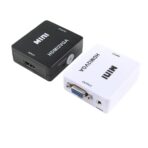 Convertisseur HDMI vers VGA Full HD avec sortie audio et câble inclus. Connectez vos appareils facilement. Achetez maintenant pour une qualité optimale.