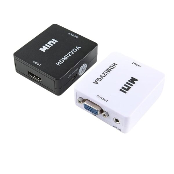 Convertisseur HDMI vers VGA Full HD avec sortie audio et câble inclus. Connectez vos appareils facilement. Achetez maintenant pour une qualité optimale.