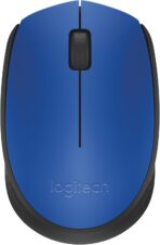 Découvrez la souris sans fil USB ambidextre bleue avec autonomie prolongée. Commandez maintenant pour un confort et une précision optimaux !