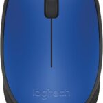 Découvrez la souris sans fil USB ambidextre bleue avec autonomie prolongée. Commandez maintenant pour un confort et une précision optimaux !