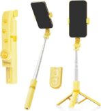 Trépied de voyage smartphone léger avec télécommande Bluetooth