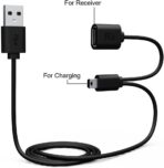 Mini clavier sans fil QWERTY rétroéclairé avec touchpad USB