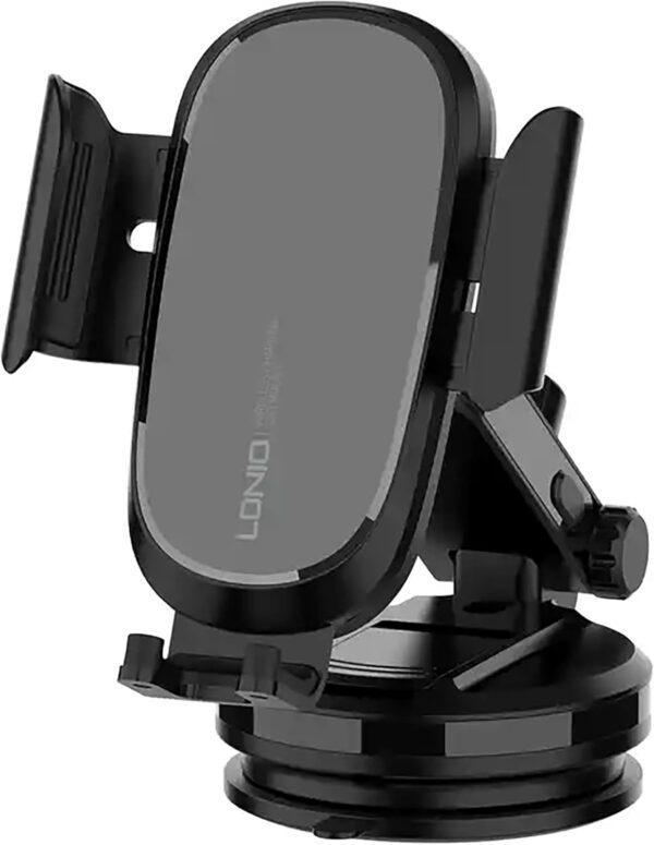 Découvrez le support de voiture gravitationnel avec chargeur rapide Qi. Rechargez votre smartphone en toute sécurité. Achetez-le maintenant!