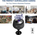 Mini caméra espion HD sans fil avec détection de mouvement