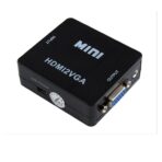 Mélangeur HDMI vers VGA Full HD avec audio - design compact