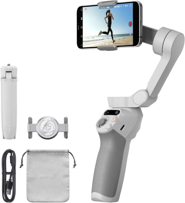 Découvrez le stabilisateur smartphone compact avec suivi avancé et contrôle à distance. Commandez maintenant pour des vidéos fluides et créatives !