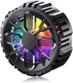 Optimisez la performance de votre mobile avec ce refroidisseur LED RGB rechargeable. Fixation magnétique solide. Achetez-le maintenant !