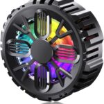 Optimisez la performance de votre mobile avec ce refroidisseur LED RGB rechargeable. Fixation magnétique solide. Achetez-le maintenant !