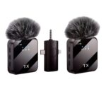 Découvrez ce système microphone lavalier dual sans fil. Parfait pour vlogging et interviews. Commandez maintenant pour un son clair et professionnel.