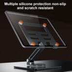 Support pliable métal 360° pour téléphone et tablette