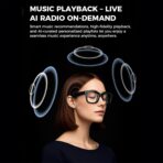 Lunettes connectées avec caméra ultra grand-angle et IA