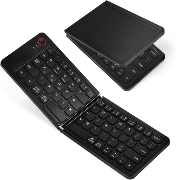 Découvrez notre clavier Bluetooth pliable ultra fin, rechargeable et compatible multi-appareils. Achetez-le pour une expérience mobile optimale dès maintenant.