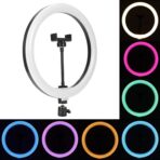 Découvrez notre lampe anneau LED dimmable avec support téléphone flexible. Optimisez vos selfies et photos pro. Achetez-la dès maintenant !