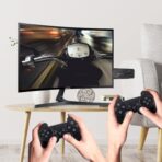 Console de jeu rétro HD avec 10000+ jeux et manettes sans fil