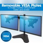 Support moniteur double écran VESA robuste et réglable