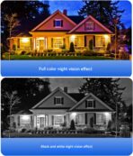 Caméra dôme solaire 4G triple objectif - Vision nocturne couleur