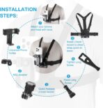 Harnais de poitrine pour téléphone – Fixation stable et pratique