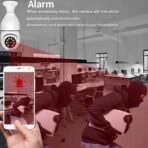 Caméra de sécurité Full HD sans fil avec détection de mouvement