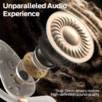 Casques Bluetooth ouverts haute fidélité avec longue autonomie