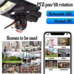 Solar Street Light avec caméra intégrée - Sécurité extérieure