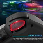 Manette de jeu sans fil mobile avec rétroéclairage RGB