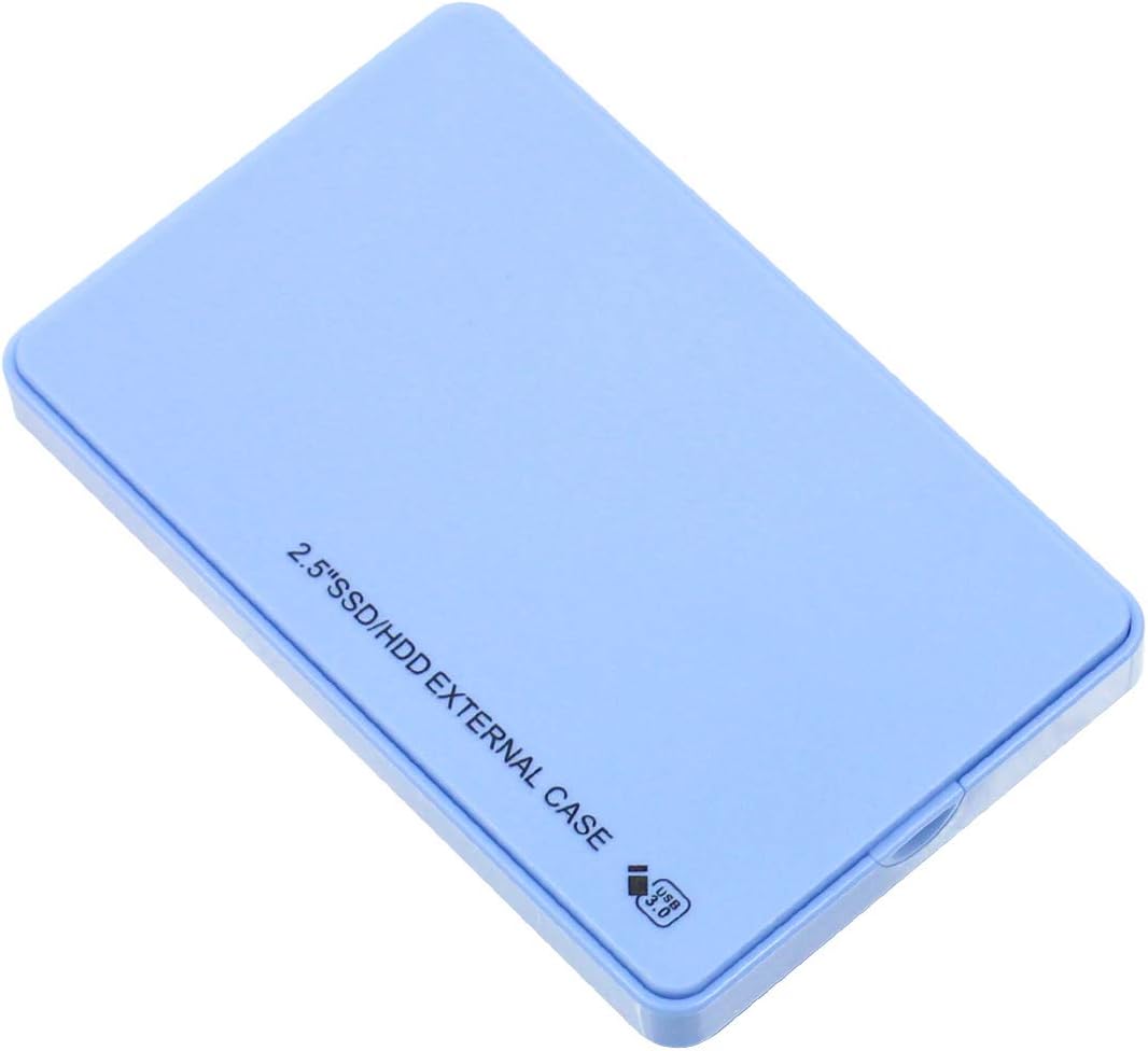 Boîtier externe USB 3.0 pour disque dur 2.5" Bleu Découvrez ce boîtier USB 3.0 pour disque dur SATA 2.5" en ABS, rapide et sans outil. Achetez-le pour un stockage facile et mobile dès maintenant.
