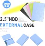 Découvrez ce boîtier USB 3.0 pour disque dur SATA 2.5" en ABS, rapide et sans outil. Achetez-le pour un stockage facile et mobile dès maintenant.