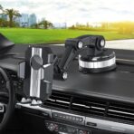 Découvrez notre support téléphone voiture rotatif 360° avec ventouse. Installez-le facilement et ajustez l'angle. Achetez maintenant!