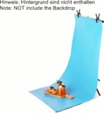 Support de fond T-type en aluminium robuste pour photo