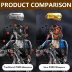 Contrôleur déclencheur mobile ergonomique pour jeux smartphone