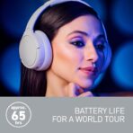 Casque Bluetooth Avec Réduction de Bruit Active - Blanc