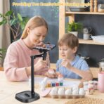 Support de table ajustable en métal pour téléphone et tablette