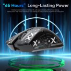 Souris de Jeu Sans Fil Ultra Légère pour Gamers PC