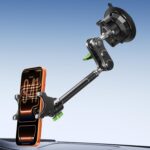 Fixez facilement votre smartphone au volant avec ce support auto métal rotatif. Sécurisé, robuste, idéal pour tous téléphones 4 à 7 pouces. Achetez maintenant !