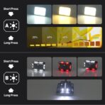 Projecteur LED rechargeable portable - éclairage multi-modes